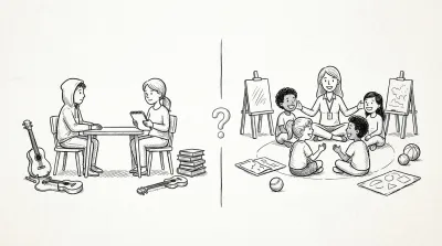 個人レッスンとグループレッスン 人見知りの子はどっち？3つの選び方とは？