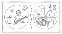 オンライン音楽教室 対面とどっちが続く？3つの違いと選び方とは？