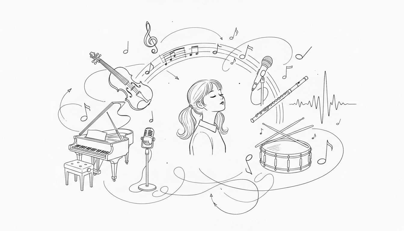 女の子の音楽習い事に向いてる種類は?お子さんの個性に合わせた選び方