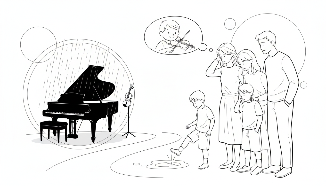 音楽習い事を辞めて後悔した家庭のリアル!続けていればよかったと思う理由とは?