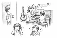 人見知りに音楽習い事はおすすめ？克服への第一歩になる理由