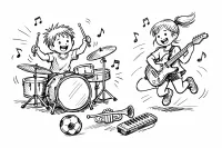 活発な子に向いている楽器は？元気なエネルギーを音楽に変える楽器選び
