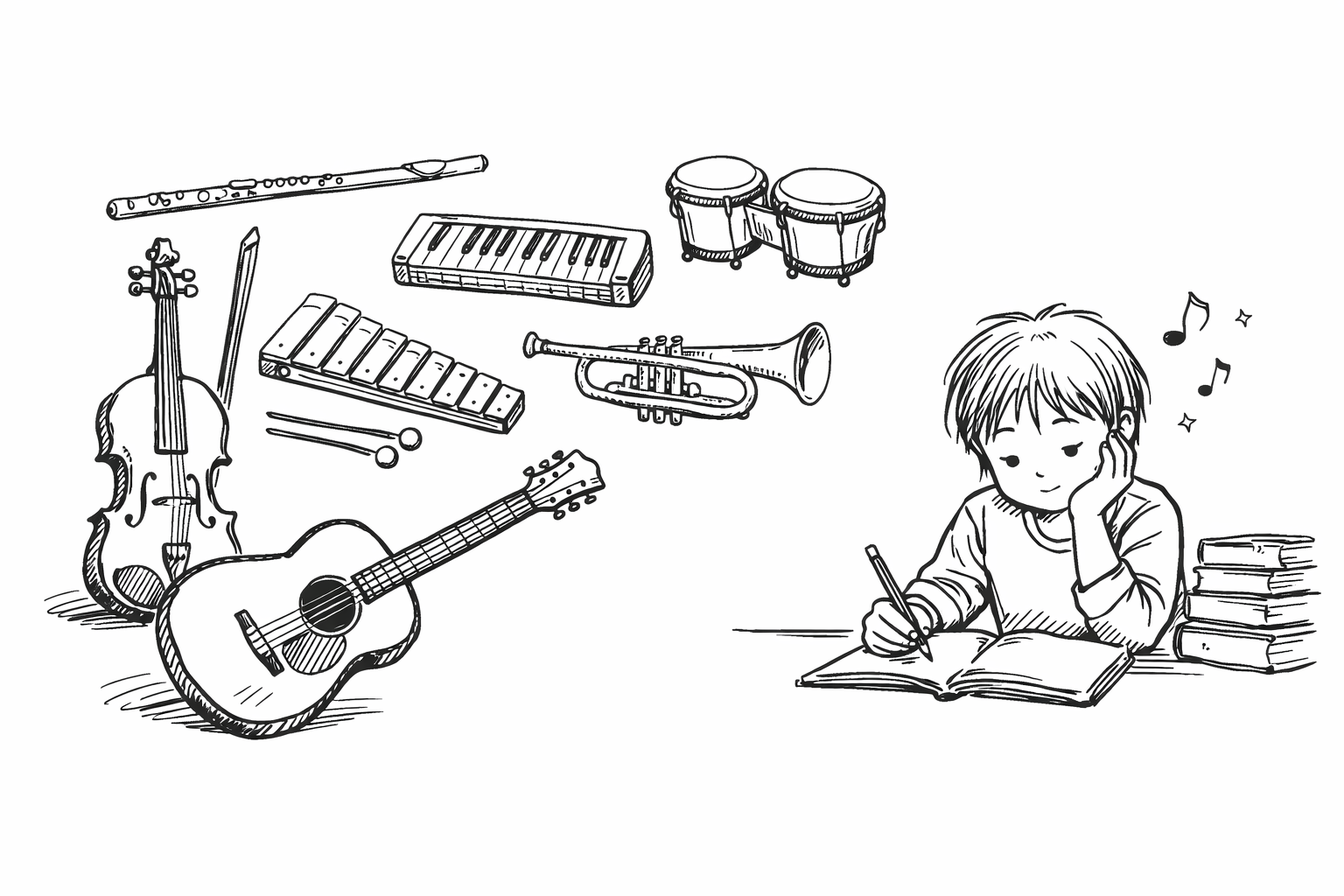コツコツ型の子に向いている楽器は?性格に合った選び方を紹介