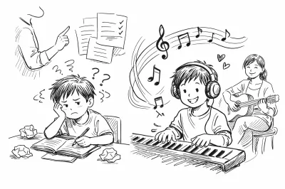 指示が通りにくい子の習い事に音楽がおすすめな理由は？
