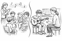 集団が苦手な子の音楽習い事！個人レッスンなら安心して始められる？