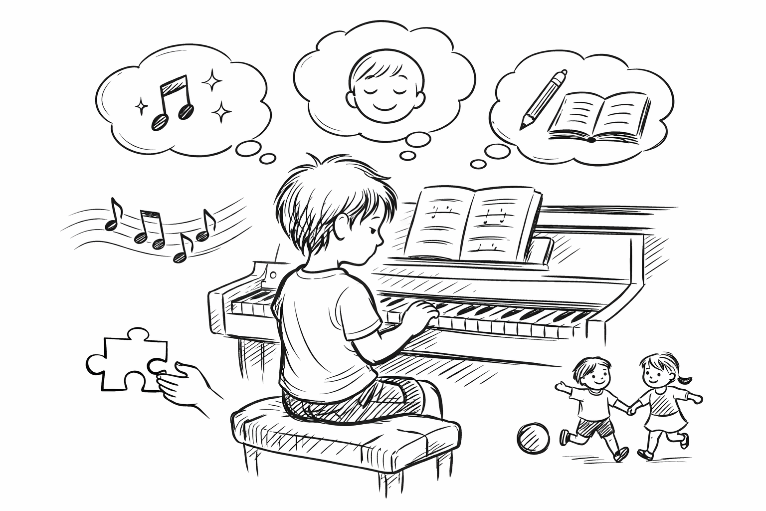 発達特性のある子どもにピアノはどんな効果があるの？