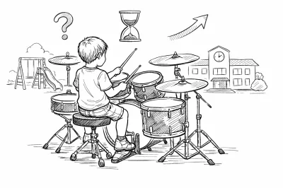 子どもドラム何歳から始める？最適な年齢と判断基準とは？