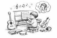 音楽習い事に向いている子の特徴は？我が子に合うか見極めるポイント