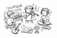 音楽教室で続けられる子の特徴は？長く続く7つの共通点