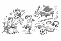活発な子に向いている楽器・向きにくい楽器は？習い事選びのポイントを解説
