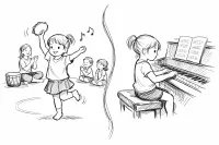 飽きっぽい子にリトミックとピアノはどちらが合う？後悔しない選び方とは？