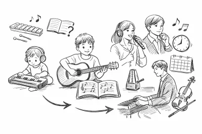 音楽習い事で後悔しないための年齢別チェックポイント！始める前に確認すべきことは？