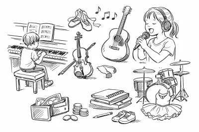子ども習い事の音楽っていくらかかる？月謝以外の費用も要チェック