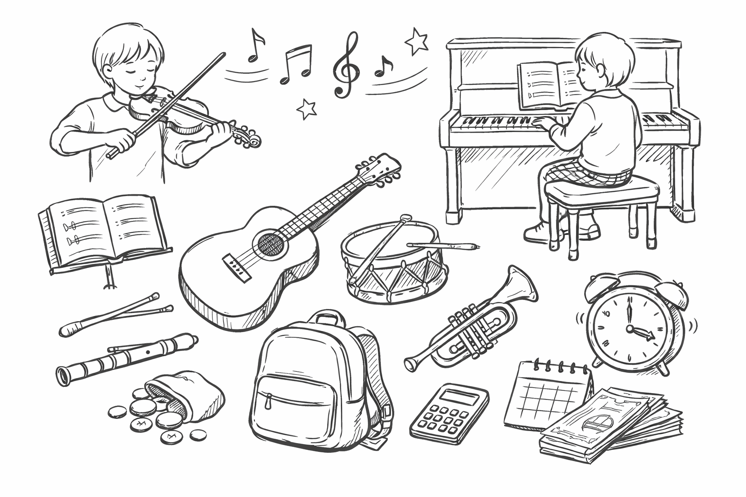子どもの楽器習い事費用は月謝だけじゃない?総額の内訳と賢く続けるコツ