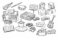 子どもの音楽習い事で追加費用ってどのくらい必要なの？
