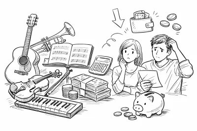 楽器習い事は思ったよりお金がかかる？実際の費用と家計への影響を解説