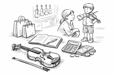 子ども用バイオリンの費用はいくら？年間予算の内訳と賢い選び方を解説