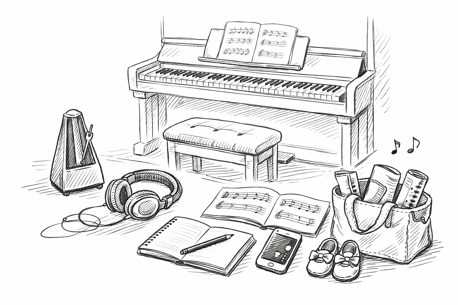 ピアノ習い始めで必要なものは？準備リストとタイミングを解説