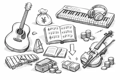 音楽習い事で初期費用を安くする方法？知っておきたい7つのコツ