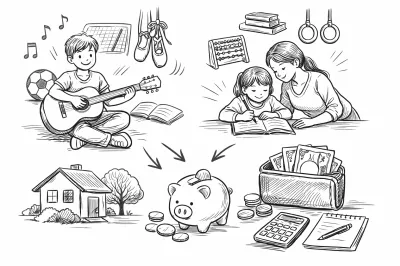 習い事を節約しながら続ける方法！家計を守りつつ子どもの成長を支えるには？