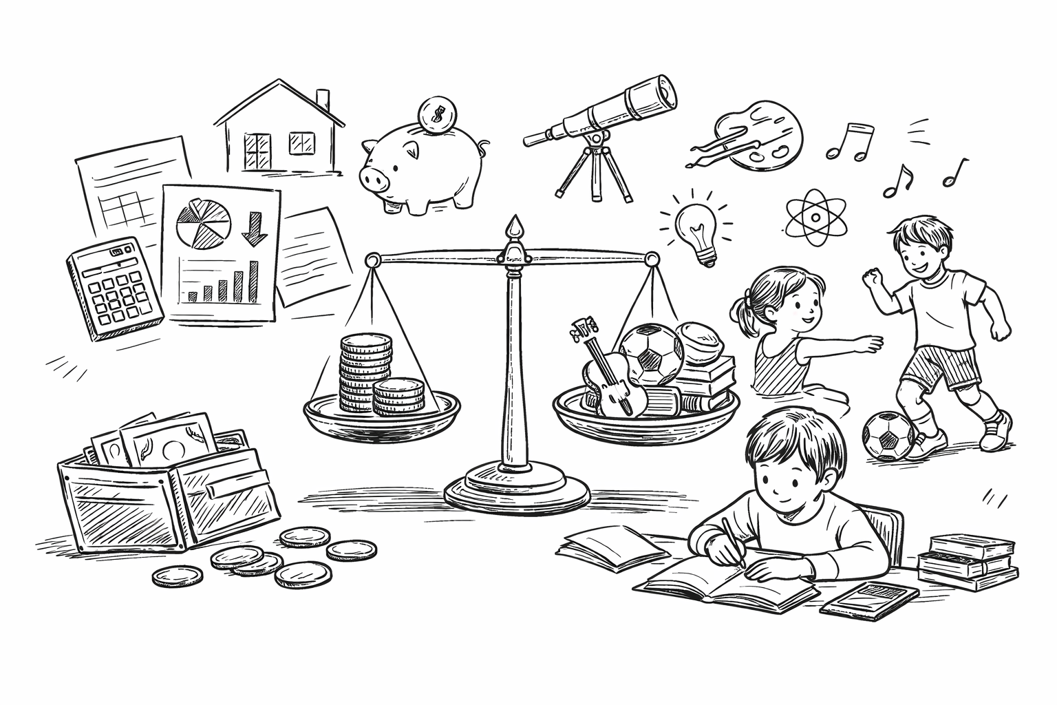 教育費と習い事のバランスって難しい?家計を守りながら子どもの可能性を広げるコツ