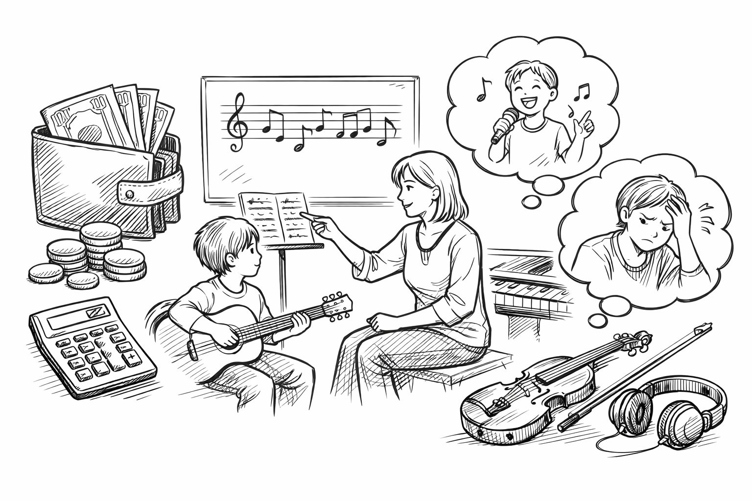 音楽教室はお金に見合うのか?後悔しない選び方とは
