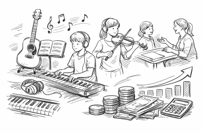 音楽習い事の費用対効果って本当にいいの？実際の費用と得られるもの