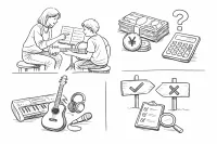 月謝が安い音楽教室を選ぶ時の注意点は？費用相場と失敗しない選び方