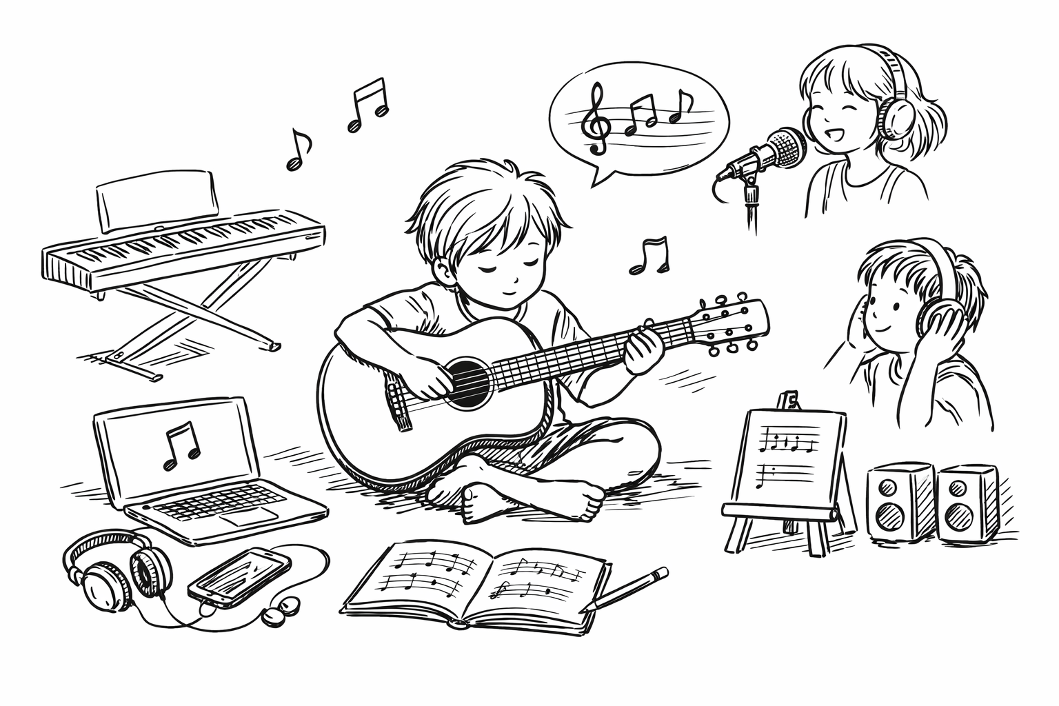 お金がかからない音楽教育って本当にできる?無料で始める5つの方法