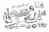 自宅練習しやすい音楽習い事は？続けやすい選び方と練習のコツ