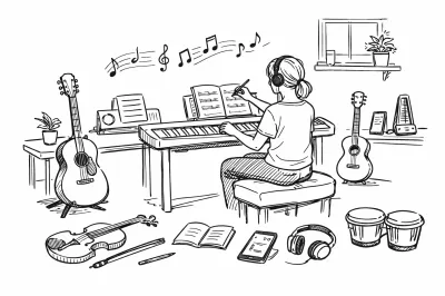 自宅練習しやすい音楽習い事は？続けやすい選び方と練習のコツ
