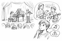 発表会が少ない音楽教室って実際どう？選ぶ前に知りたいメリットと注意点は？