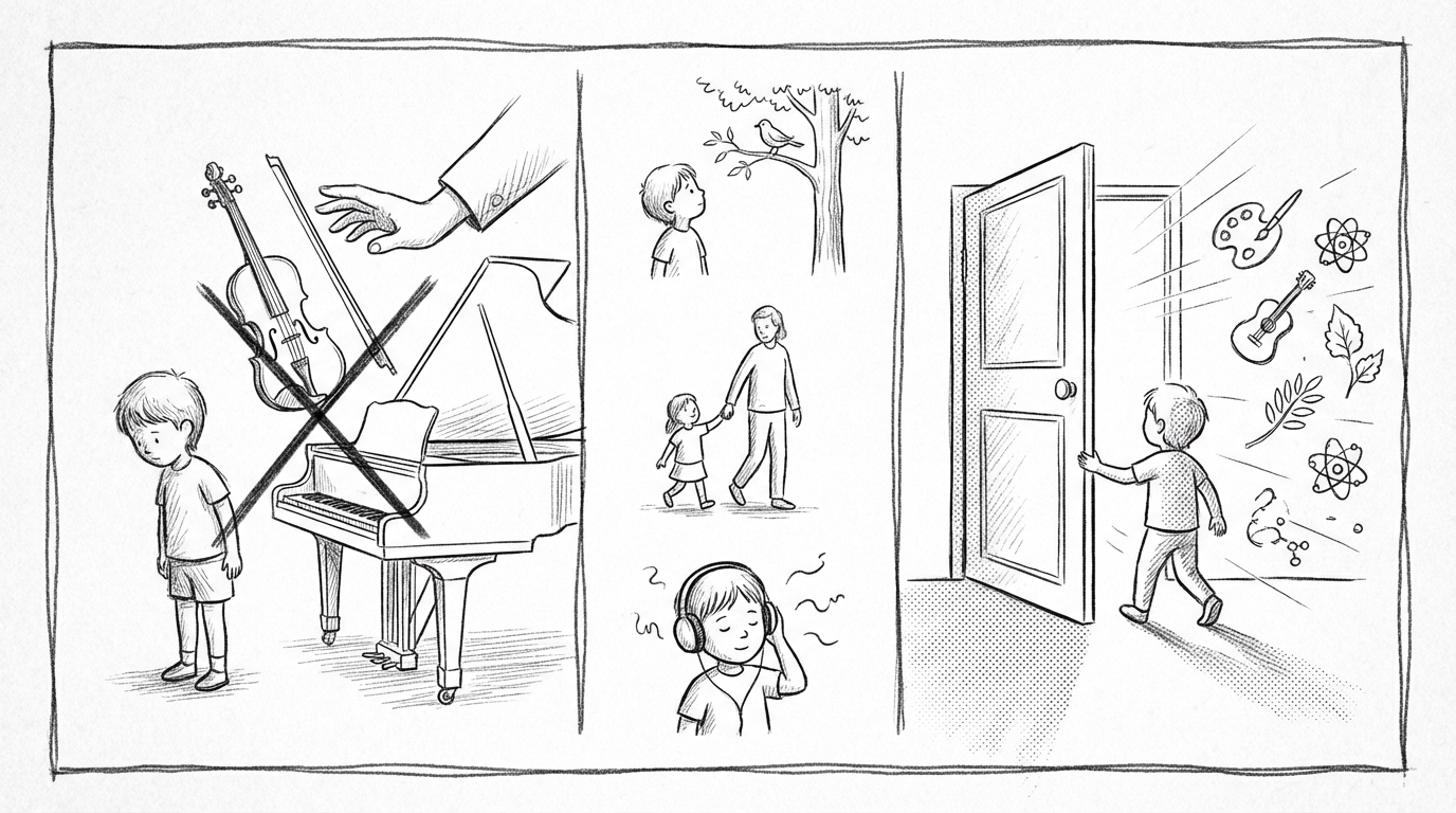 興味がない子に音楽を強制してはいけない理由