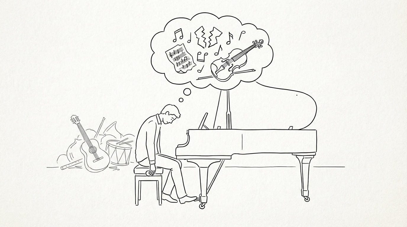 なぜ音楽の習い事を無駄だったと感じてしまうのでしょうか