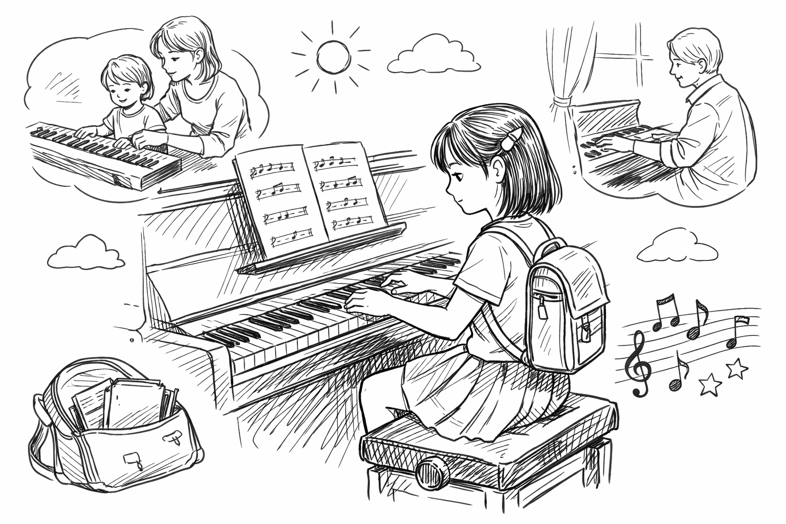 小学生からピアノを始めても遅くない理由