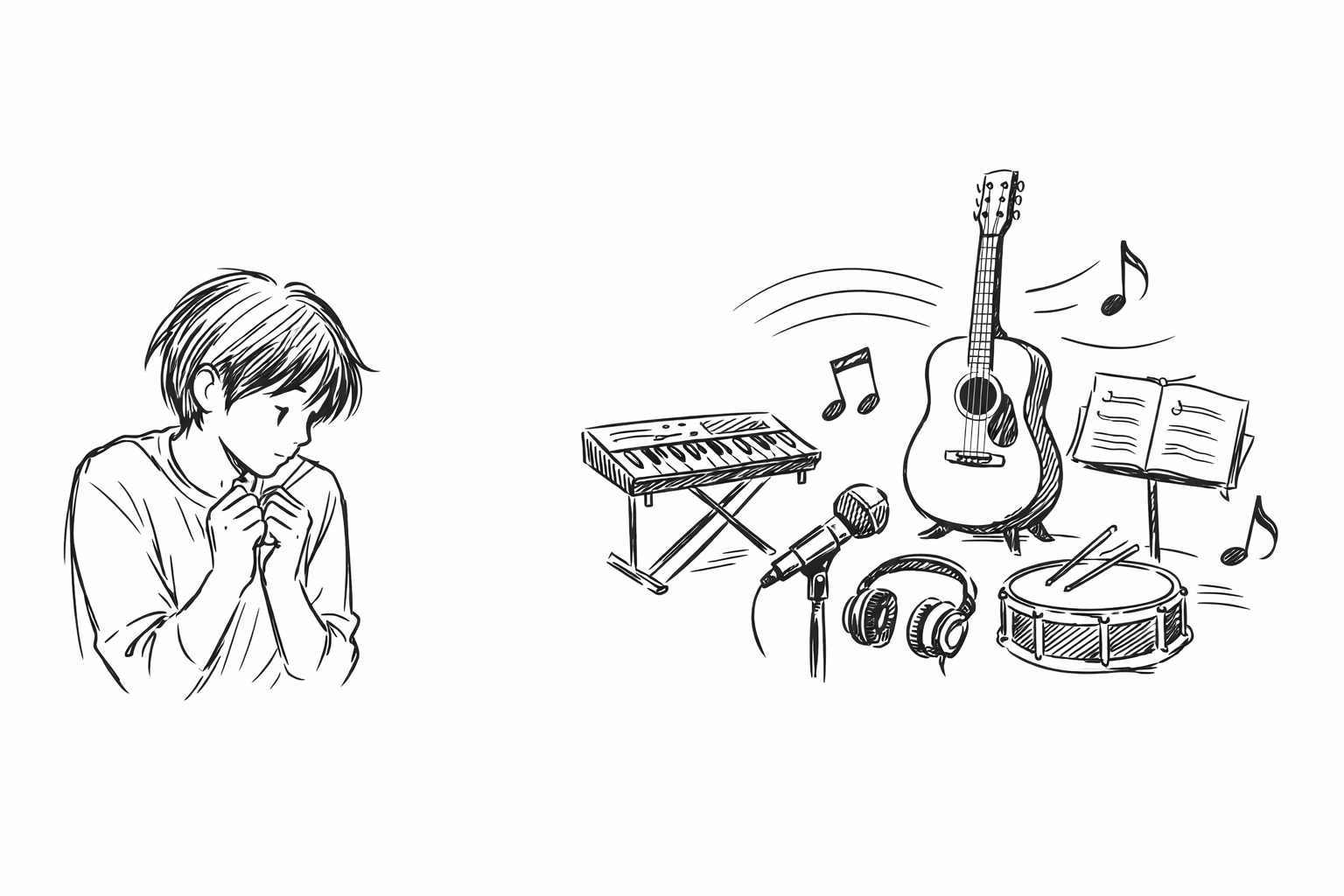 なぜ人見知りに音楽習い事が効果的なのか