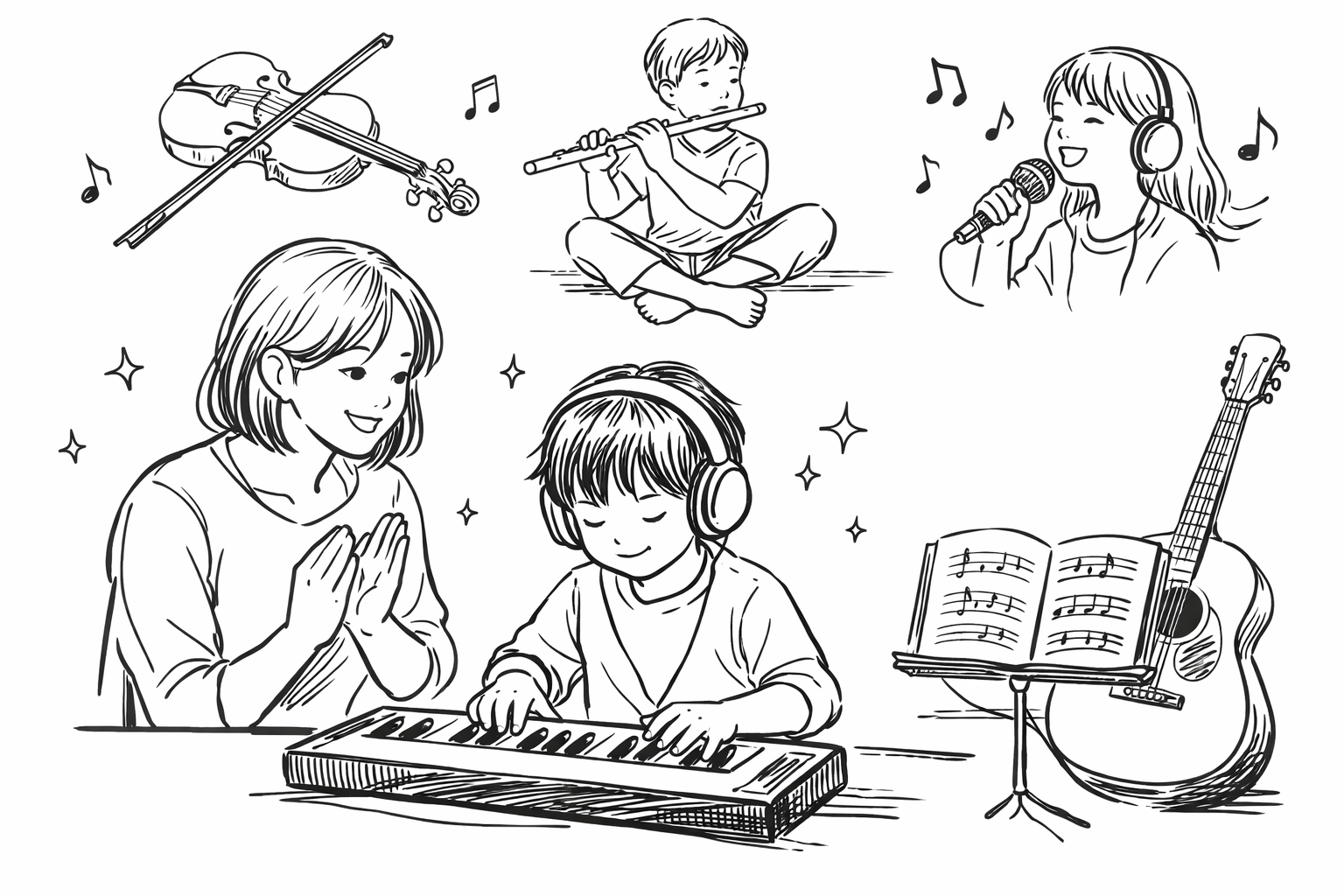 なぜ音楽の習い事で集中力が育つのでしょうか
