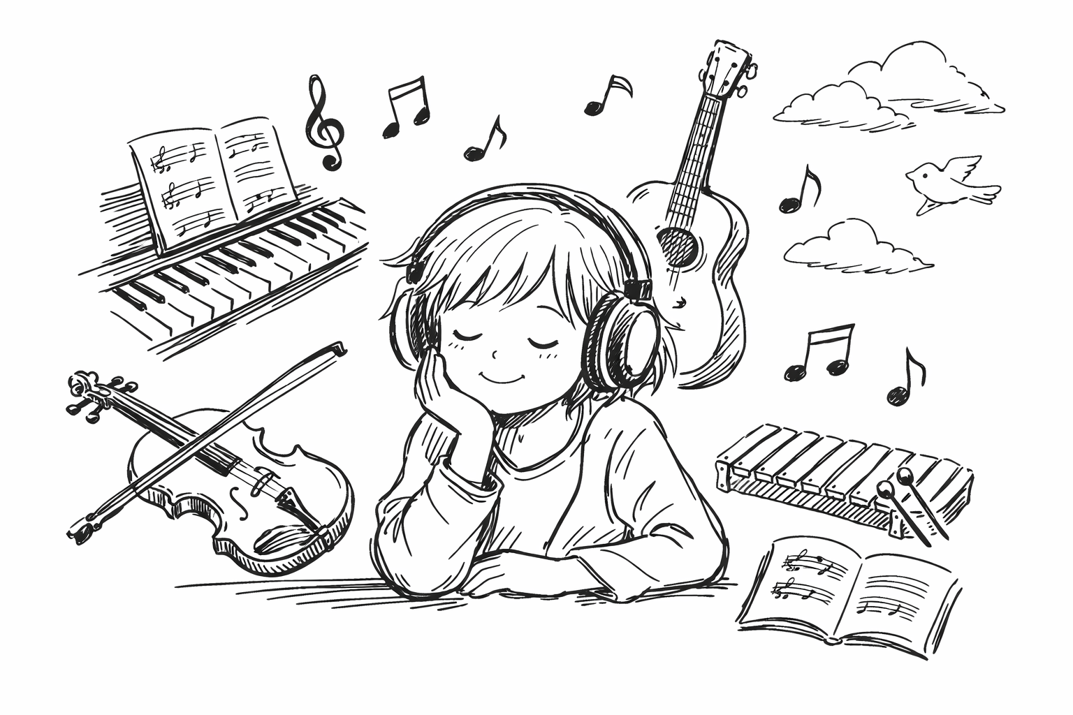 マイペースな子には音楽系の習い事が向いている