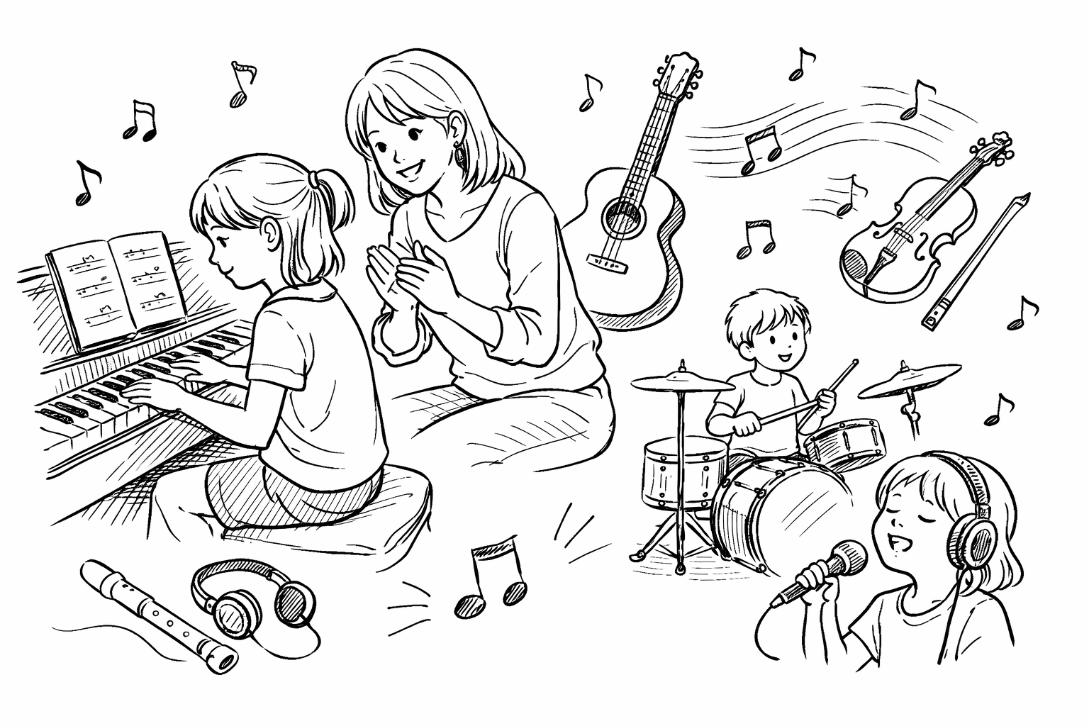 飽きっぽい子に音楽の習い事が向いている理由