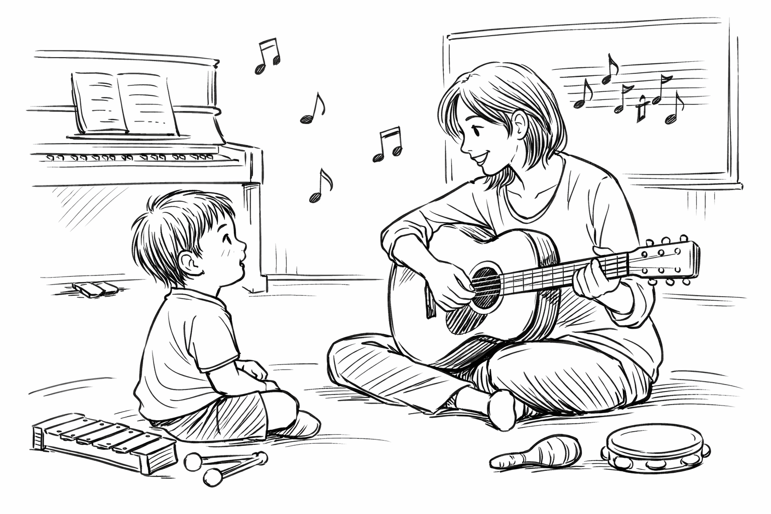 言葉が遅い子に音楽教室が効果的な理由