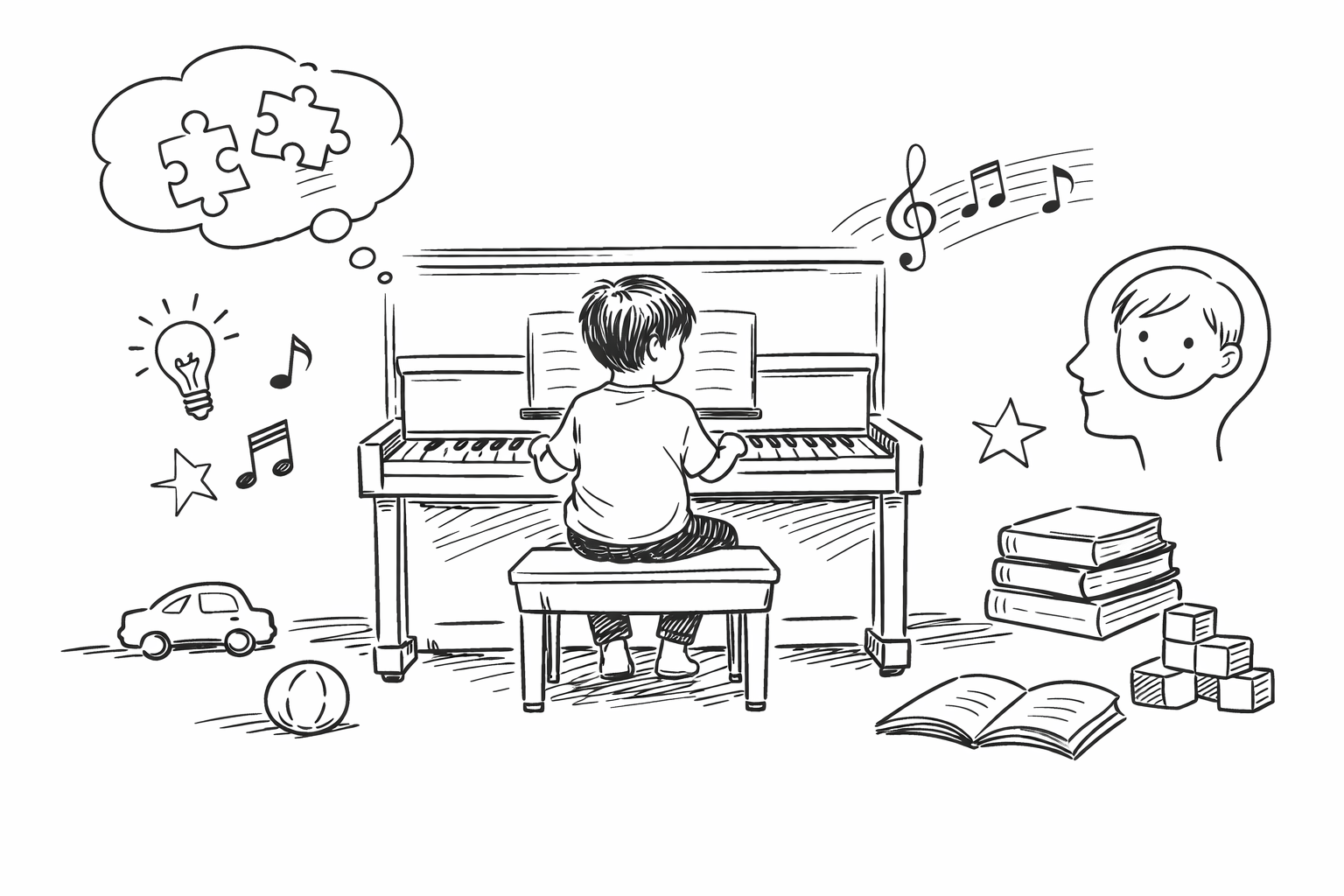 発達特性のある子どもにピアノは効果的な支援ツールになります