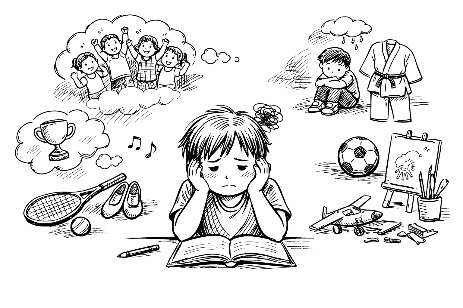 発達特性のある子どもは習い事が続きにくい傾向がある