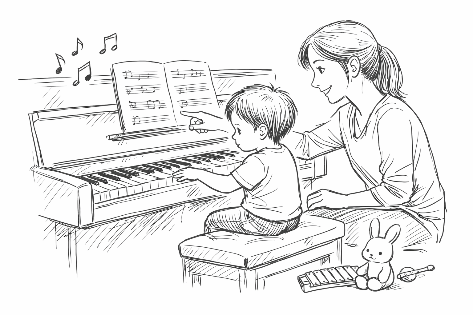 3歳からピアノは習える