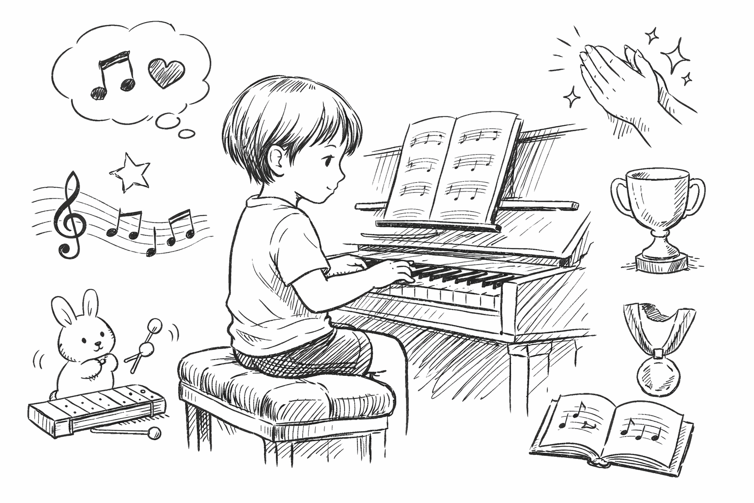 幼児がピアノに向いている理由