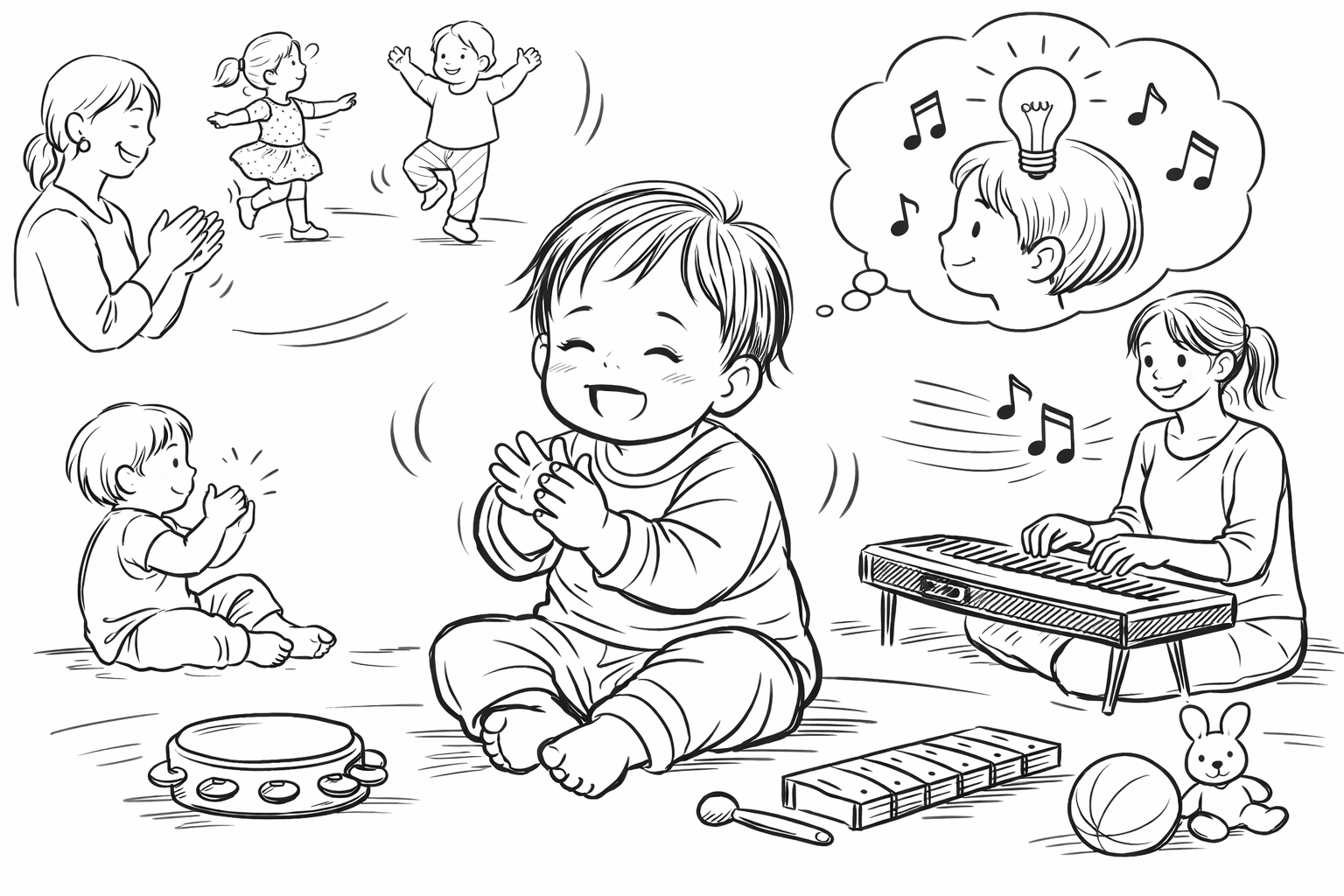 なぜ1歳からのリトミックに意味があるのか