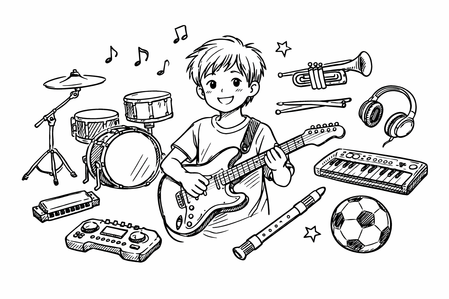 なぜこれらの楽器が男の子に向いているの？