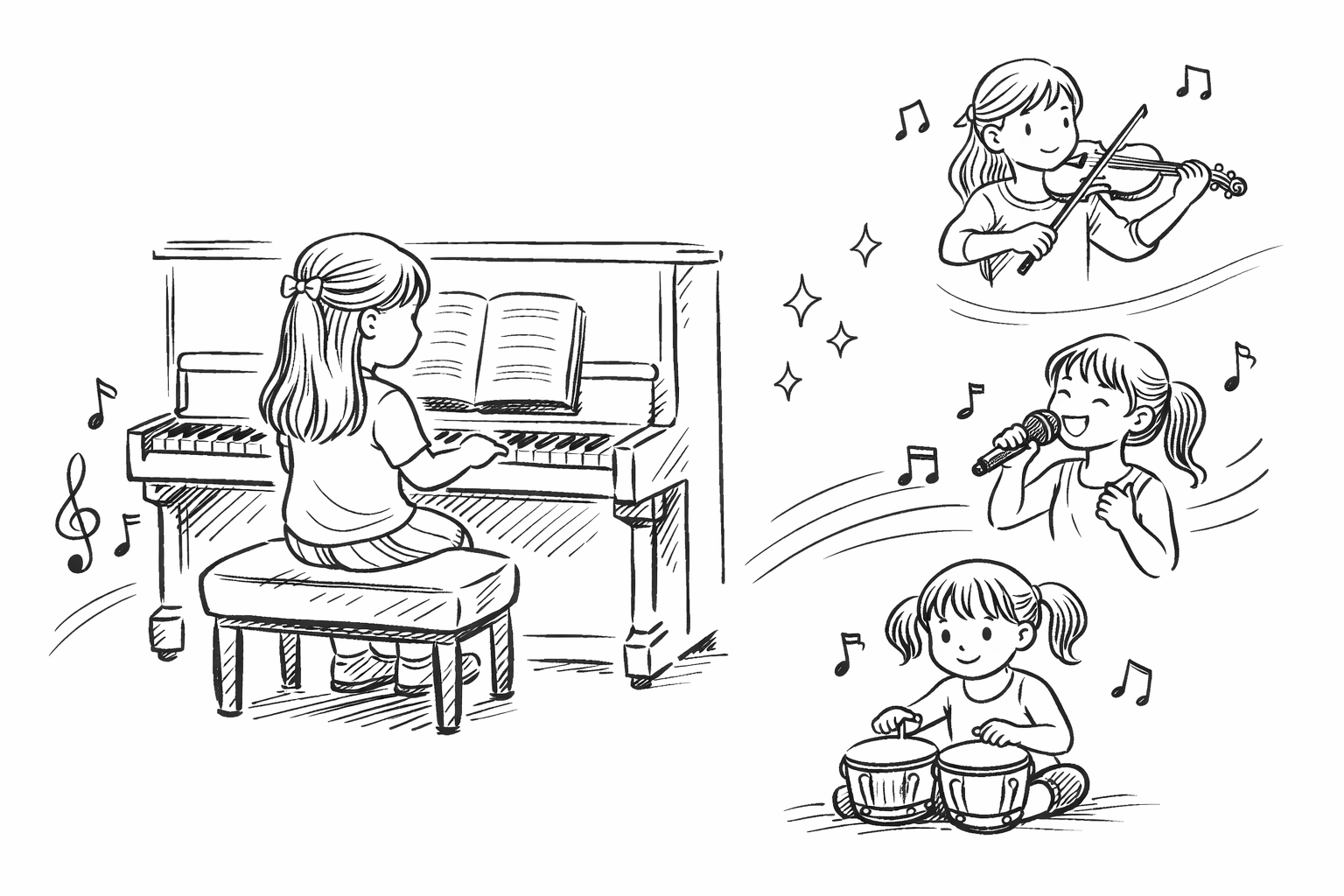 女の子に人気の音楽習い事はピアノが圧倒的1位