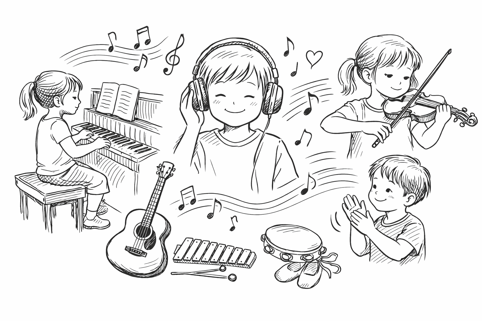 音楽習い事に向いている子の特徴