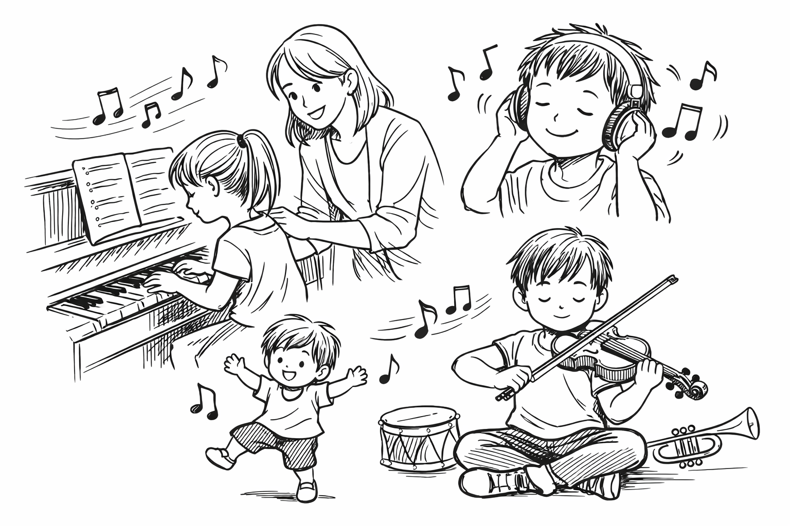 音楽習い事に向いている子の特徴が生まれる理由
