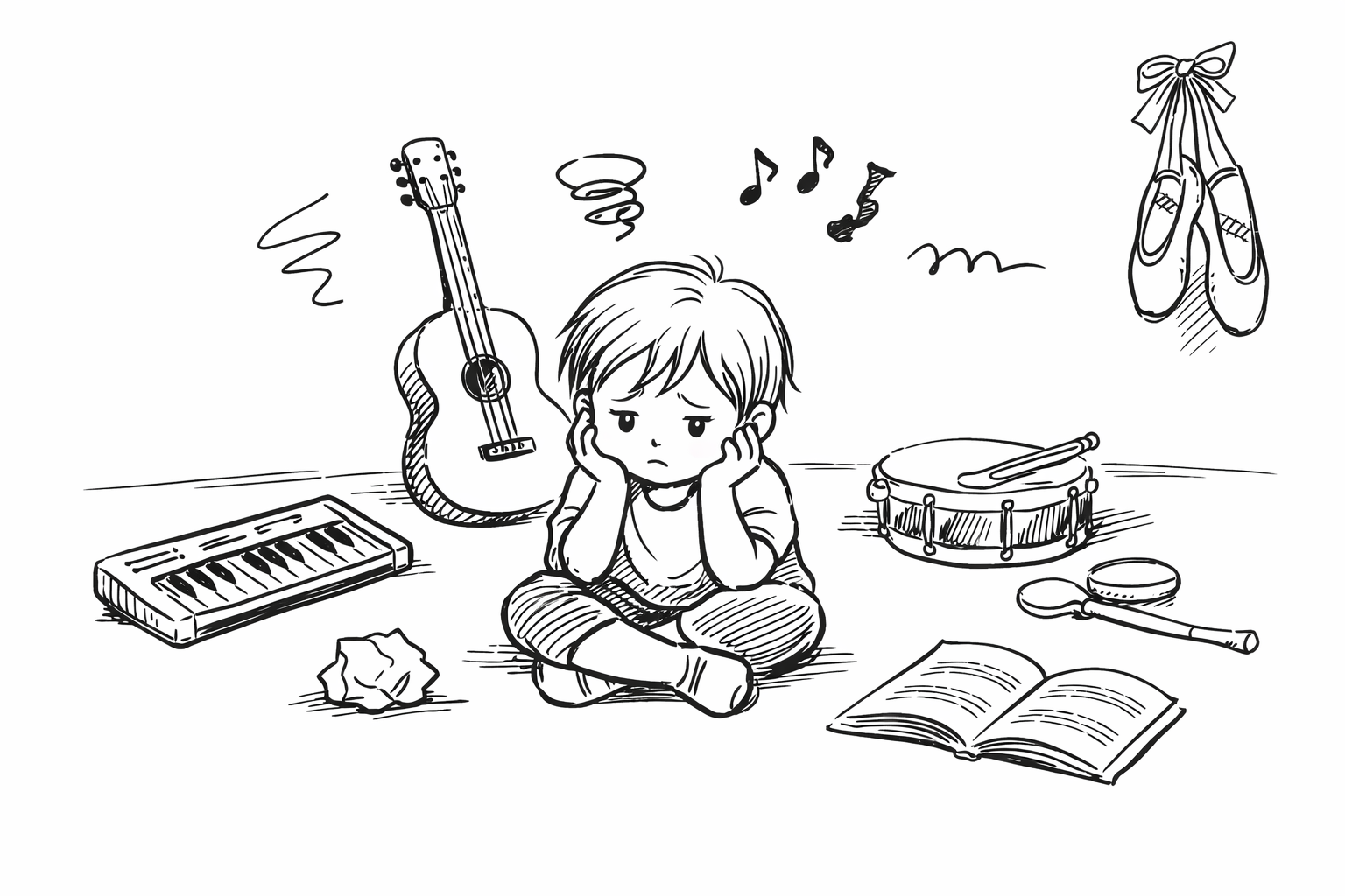 幼児の音楽習い事が続かないのは発達段階とのミスマッチが原因